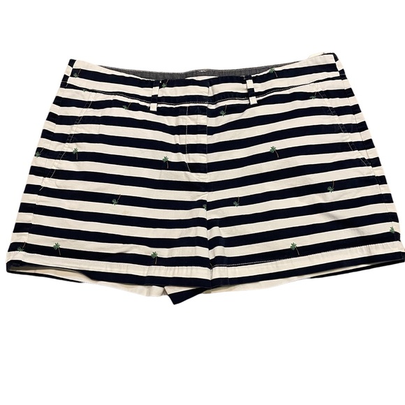 Nautica Pants - Nautica Striped Palm Tree Sailor Shorts. Size 10